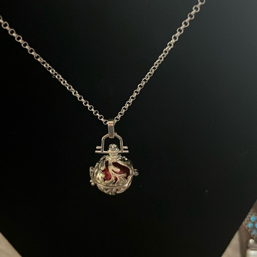 Girls necklace with mystical charm
